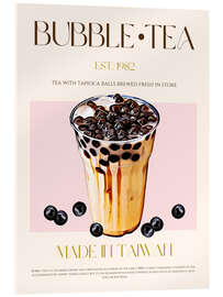 Acrylglasbild Bubble Tea, Taiwan 1982
