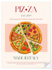 Wandsticker Pizza, Italy 1979