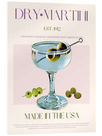 Acrylglasbild Dry Martini, USA 1912
