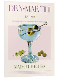 Hartschaumbild Dry Martini, USA 1912