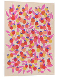 Hartschaumbild Tomaten