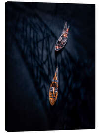 Leinwandbild Rabelo im Schatten der Brücke