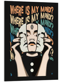 Stampa su vetro acrilico Where Is My Mind? - Retrodrome
