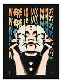 Wandbild Where Is My Mind? - Retrodrome