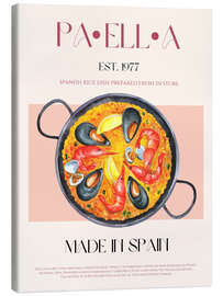 Leinwandbild Paella, Spain 1977 - Nazma Khokhar