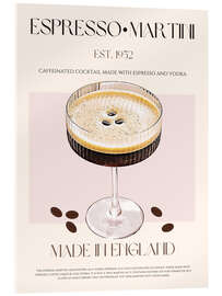 Acrylglasbild Espresso Martini, England 1952