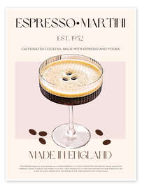 Poster Espresso Martini, England 1952