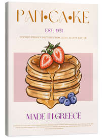 Leinwandbild Pancake, Made in Greece