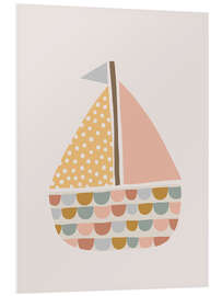 Hartschaumbild Sail away