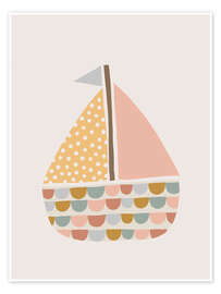 Wandbild Sail away - Menina Lisboa