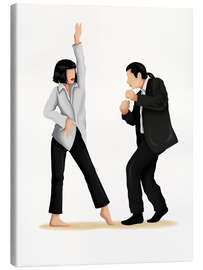 Leinwandbild Pulp Fiction Tanz III