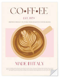 Wandsticker Coffee, Italy 1979