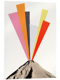 Acrylglasbild Eruption - Cassia Beck