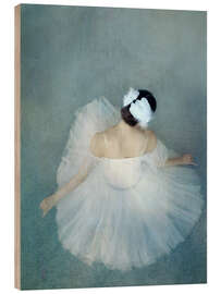 Holzbild Impression of a dancer