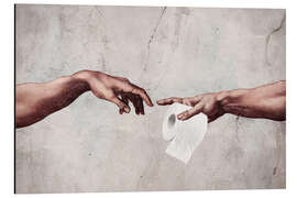 Magnettafel Adams Klopapier