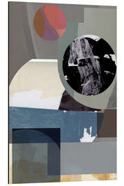 Tableau en aluminium Orbital Abstraction - Cartissi