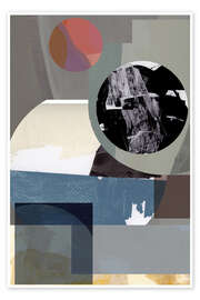 Wandbild Orbital Abstraction - Cartissi