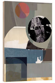 Holzbild Orbital Abstraction - Cartissi