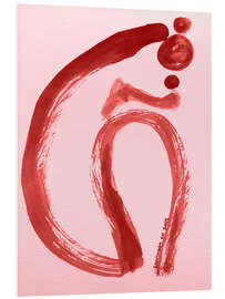 Hartschaumbild People Drawing 52