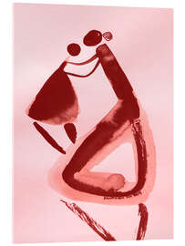 Acrylglasbild People Drawing 81