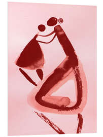 Hartschaumbild People Drawing 81