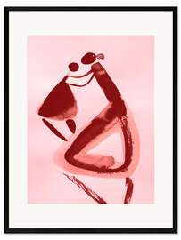 Gerahmter Kunstdruck People Drawing 81