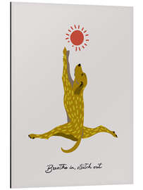 Alubild Breathe in, stretch out - Annick