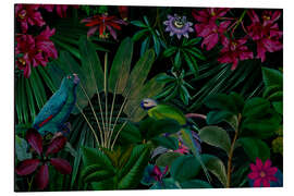 Alubild Stimmungsvolles Dschungelparadies - Andrea Haase