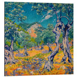 Magnettafel Olivenhain - Josep Pons Frau