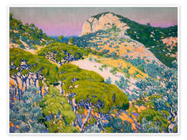 Wandbild Sierra de Tramuntana - Josep Pons Frau