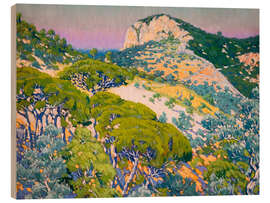 Holzbild Sierra de Tramuntana - Josep Pons Frau