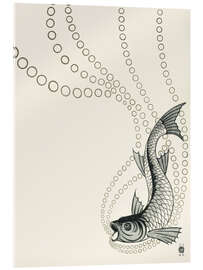 Akrylbilde Fishing exhibition, 1900 - Koloman Moser