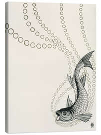 Leinwandbild Fishing exhibition, 1900 - Koloman Moser