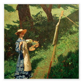 Poster Malerin, 1903