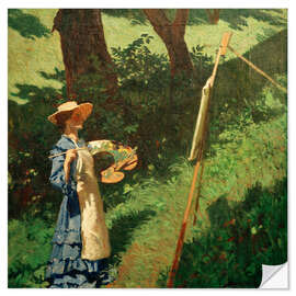 Wandsticker Malerin, 1903