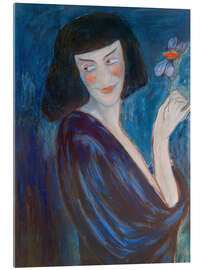 Acrylglasbild Der Tänzer Alexander Sacharoff - Marianne von Werefkin