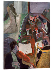 Acrylglasbild Orchester, 1911