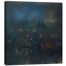 Leinwandbild Baltimore Nocturne - Glen Cooper Henshaw