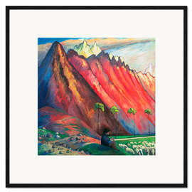 Gerahmter Kunstdruck Lebensabend, 1922