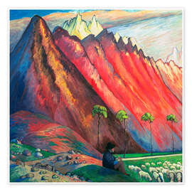 Wandbild Lebensabend, 1922 - Marianne von Werefkin