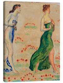 Leinwandbild Studie zu "Die Empfindung", 1888 - Ferdinand Hodler