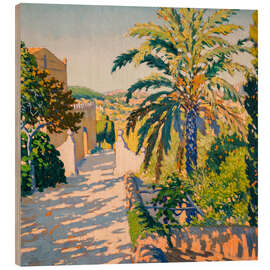 Holzbild Defla bei Sonnenschein, Sineu