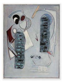 Wandbild Komposition, 1928 - Alfonso Olivares