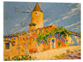 Acrylglasbild Mühle