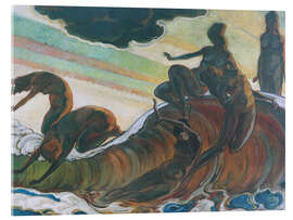 Acrylglasbild Die Welle, 1919 - Julius Vogel