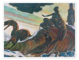 Poster Die Welle, 1919 - Julius Vogel