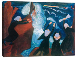 Leinwandbild Der Sturm, 1907 - Marianne von Werefkin