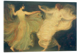 Acrylglasbild Zwei Tänzerinnen, 1896