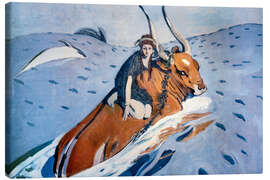 Leinwandbild Raub der Europa, 1910 - Valentin Serow