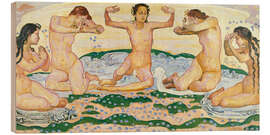 Holzbild Der Tag, 1899